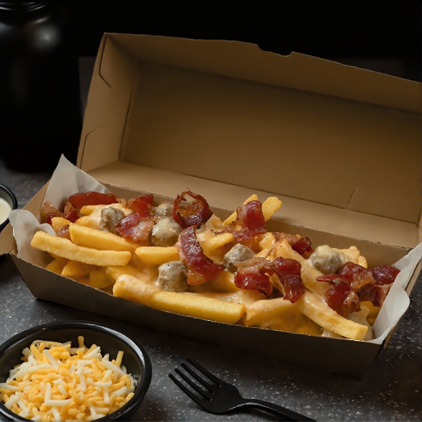 Beef Bacon And Cheese Fries - Maillard's