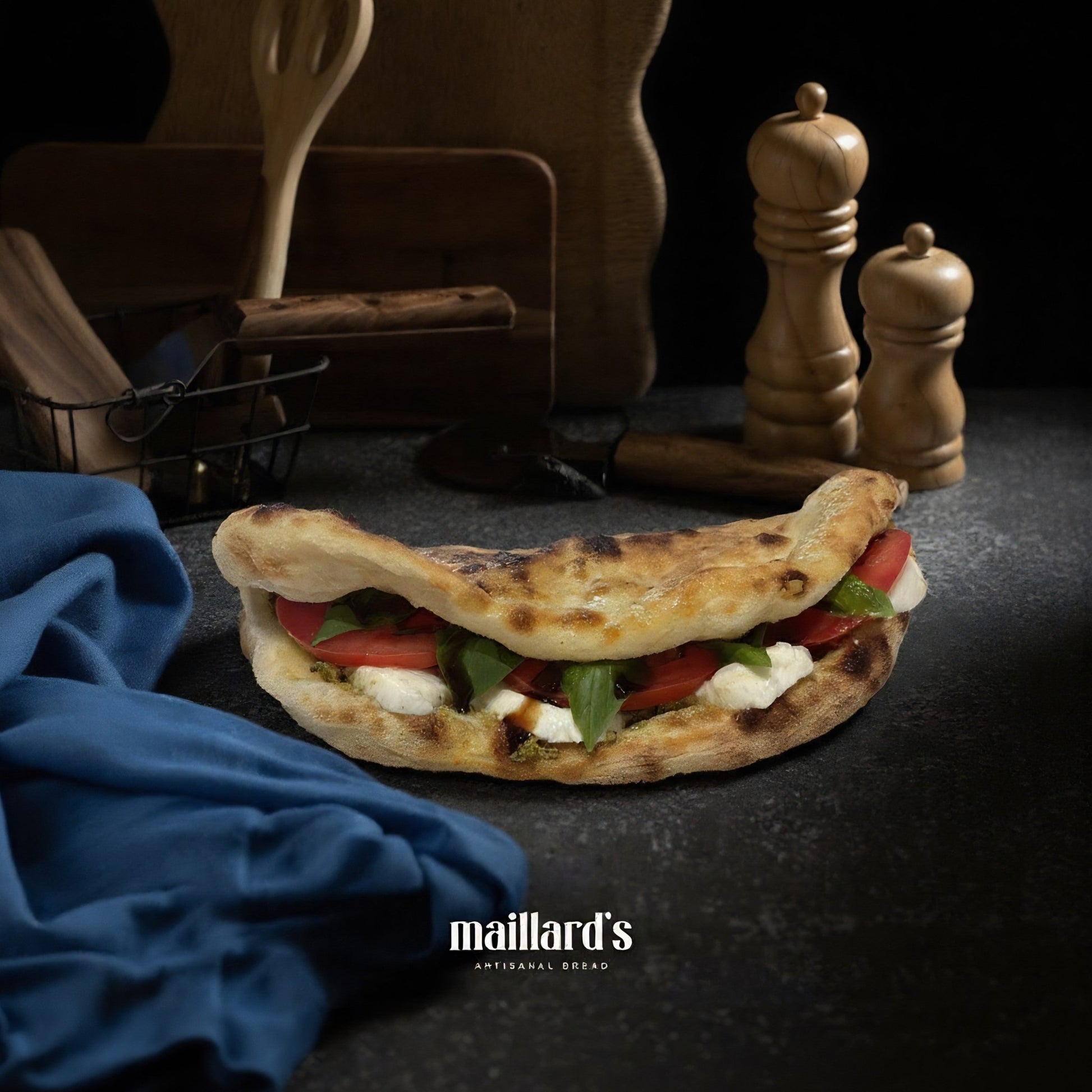 Caprese Pizza Sandwich - Maillard's